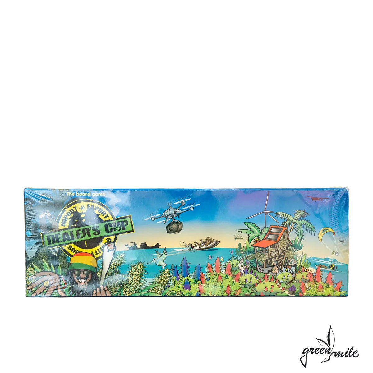 Dealers Cup das Brettspiel Deckelfront