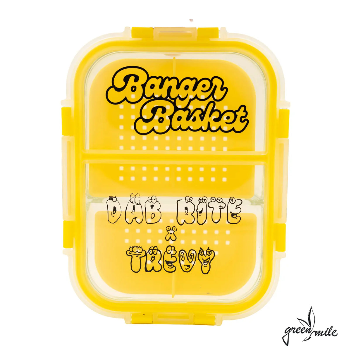 Dab Rite x Trevy Metal, Banger Basket, Logo, Vorderansicht