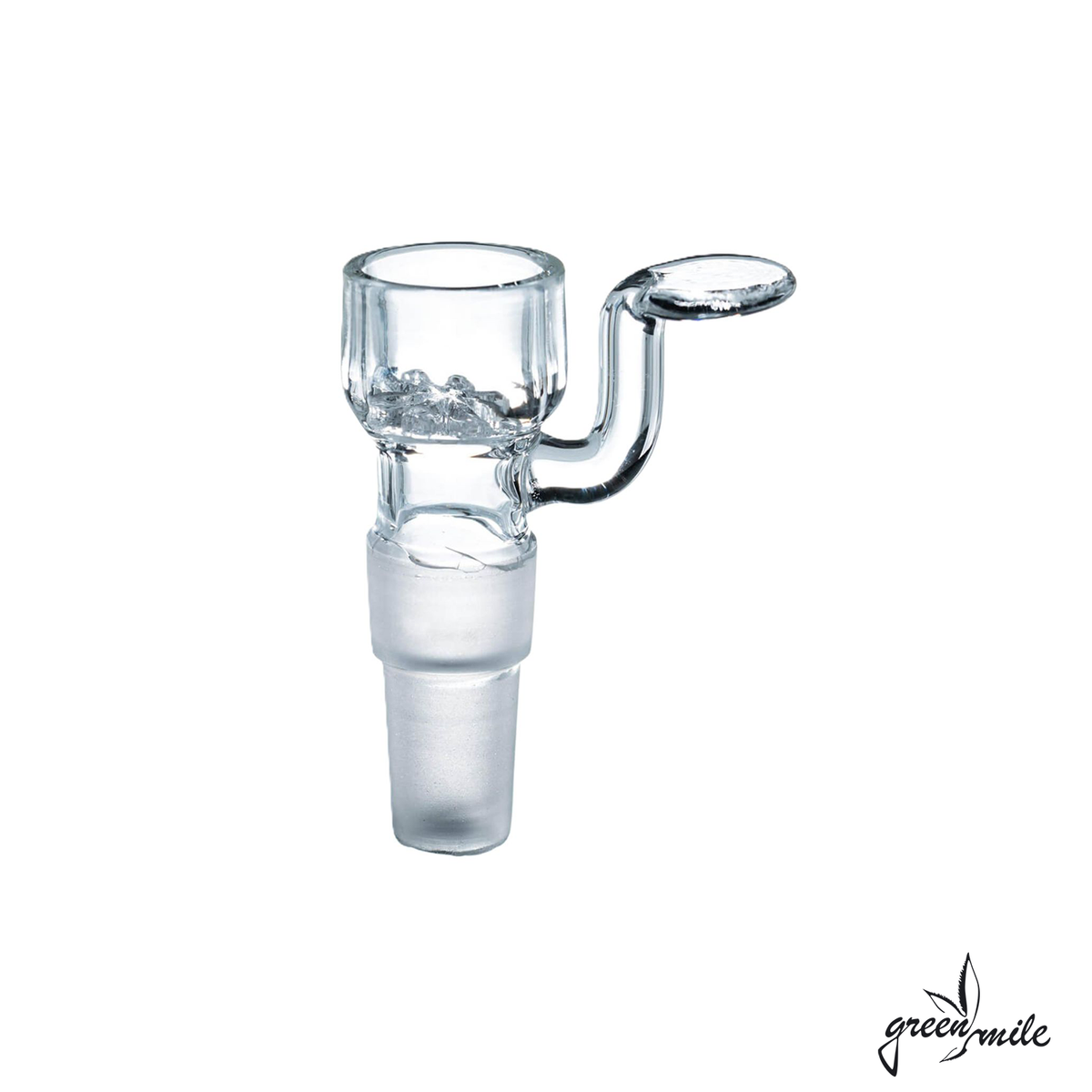 Glas-Kopf - Doppelschliff mit Glassieb | Transparent 14.4 + 18.8