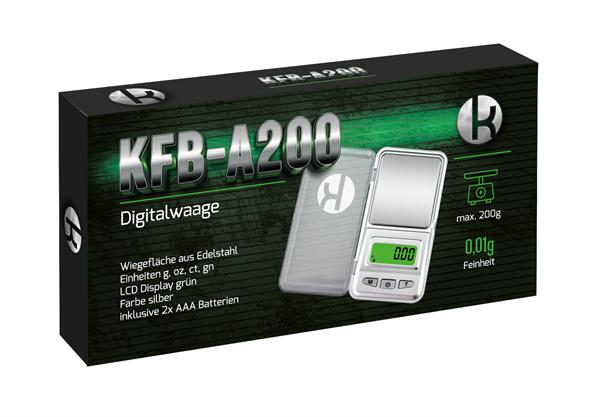 Dipse - KFB-A200 Digitalwaage | 0,01g - 200g