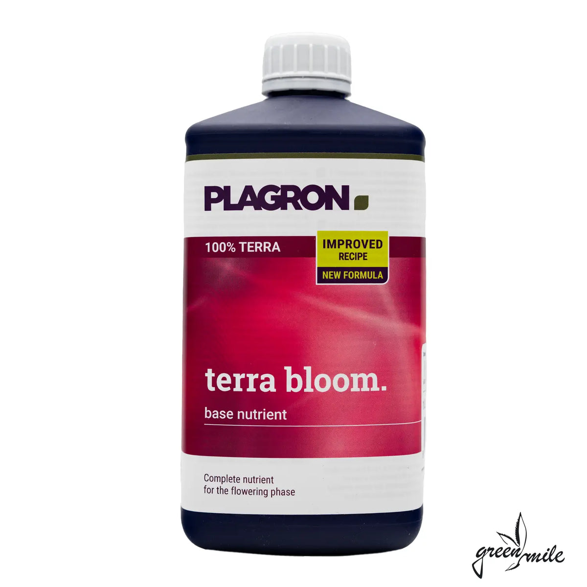 Plagron, Terra Bloom, 1 Liter Flasche, Vorderansicht