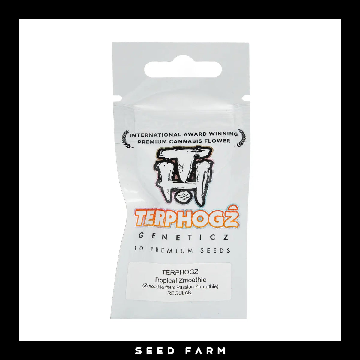 Terphogz, Troipical Zmoothie, Regular, 10 Seeds, Verpackung, Vorderansicht