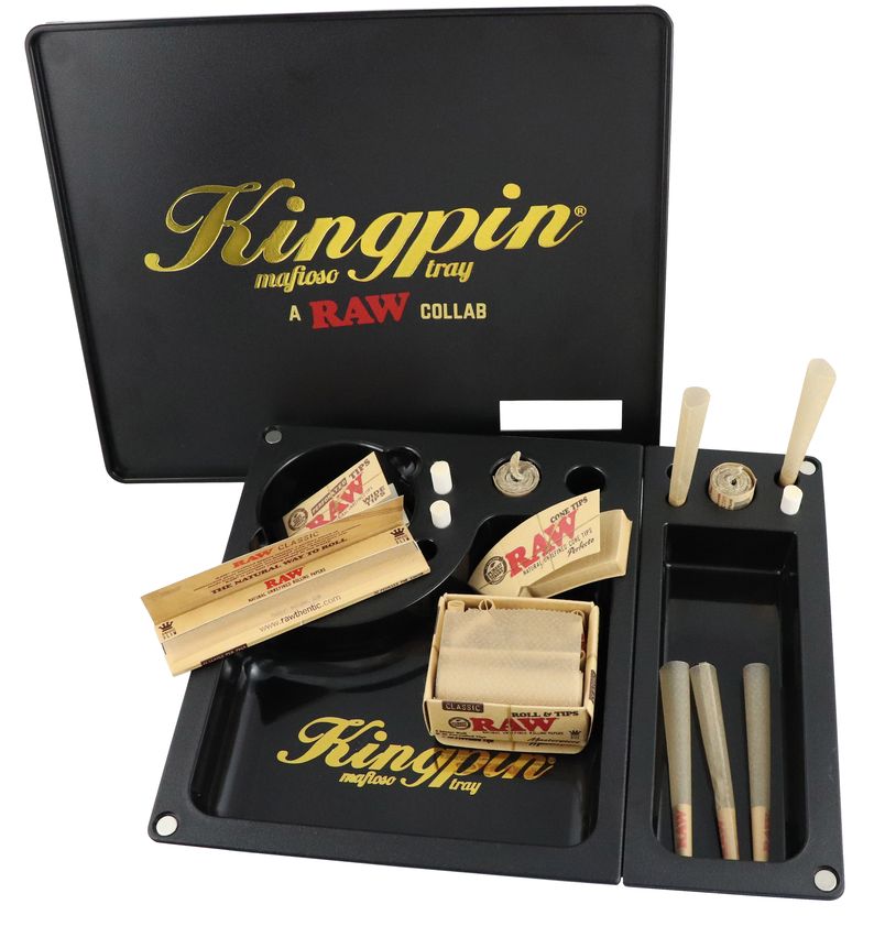 RAW x Kingpin - Rolling Tray | Mafioso