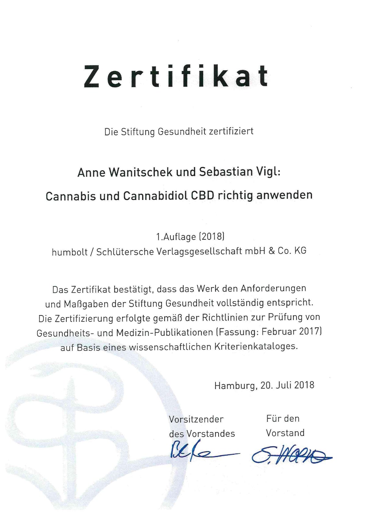 Taschenbuch - Cannabis & Cannabidiol richtig anwenden