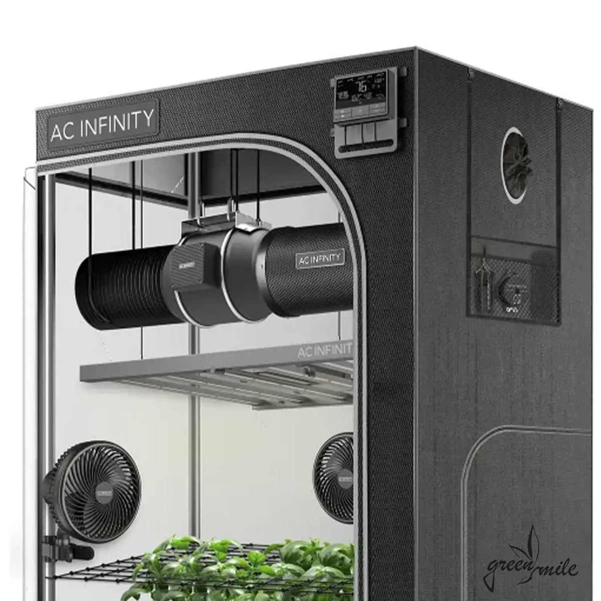 AC Infinity, Advanced Grow Zelt Pro, 150x150x200cm, 6 Pflanzen, Zeltansicht