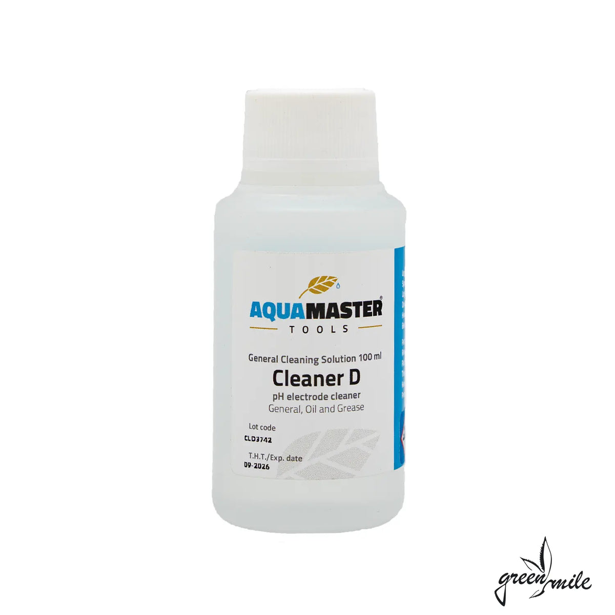 Aquamaster Tools, Reinigungslösung, Cleaner D, 100ml, Vorderansicht