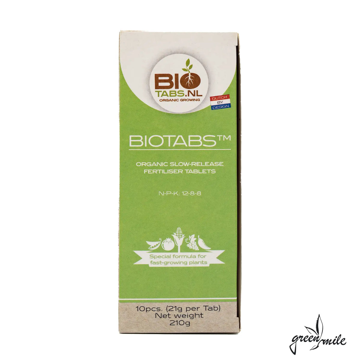 Biotabs, Biotabs, 10 Stück, Verpackung, Vorderansicht