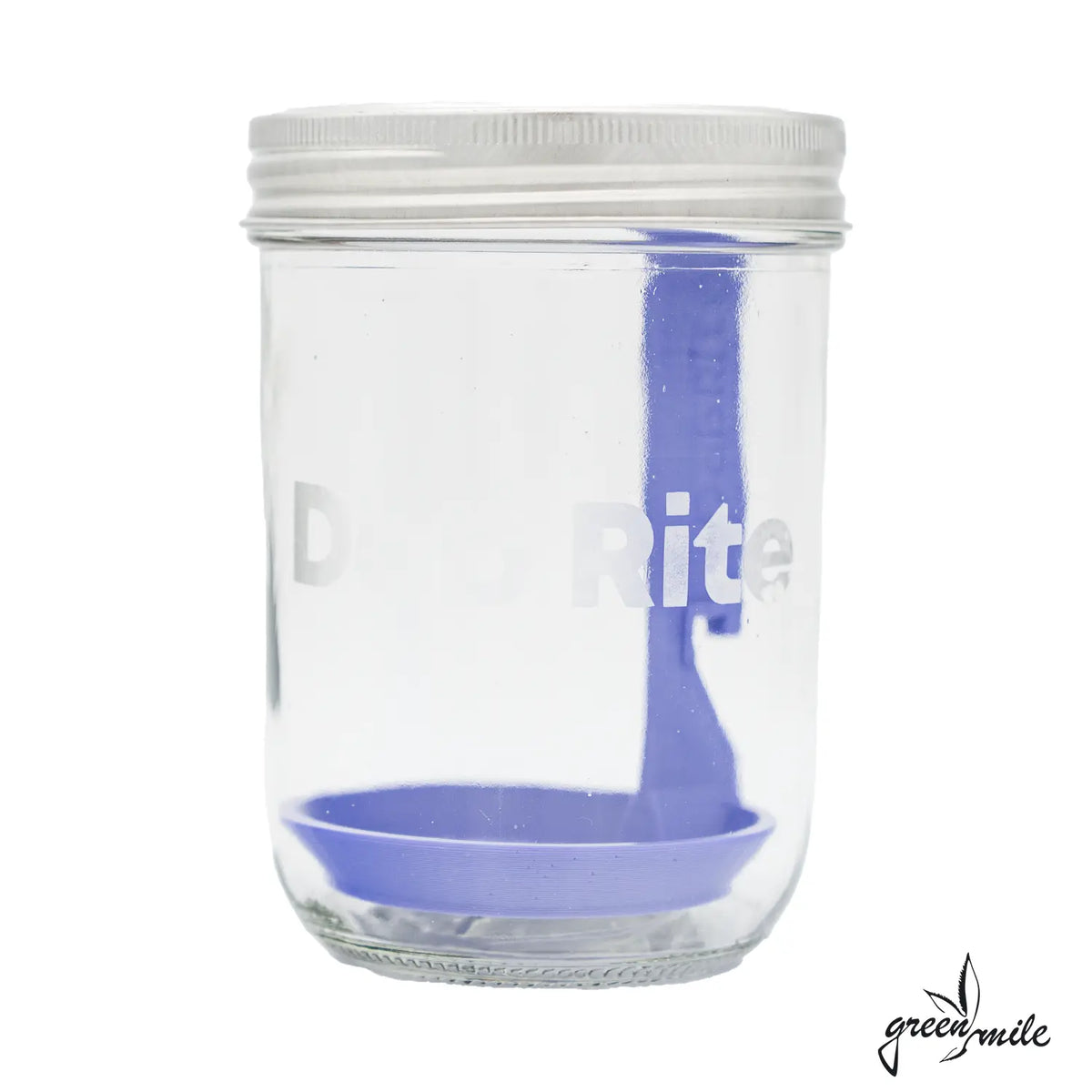 Dab Rite, Magics Traveling Dunk Jar, Lila, verschlossen, Vorderansicht