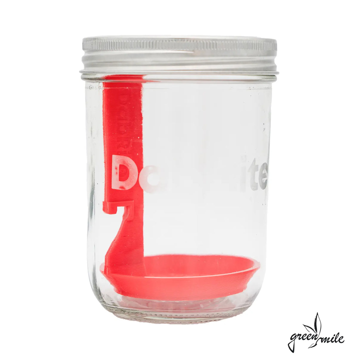 Dab Rite, Magics Traveling Dunk Jar, Rot, verschlossen, Vorderansicht