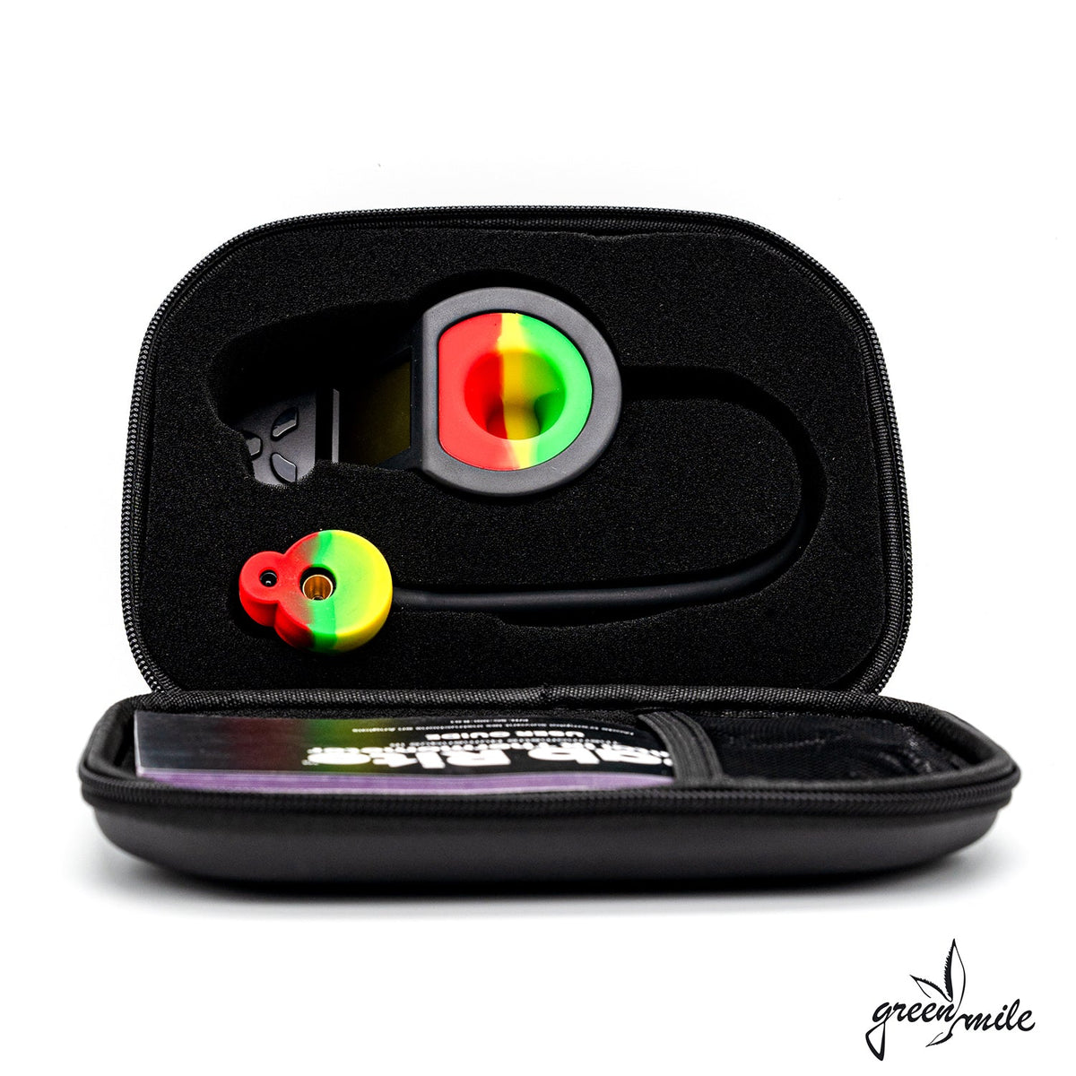 Dab Rite mit Rasta Carb Cap in Tasche