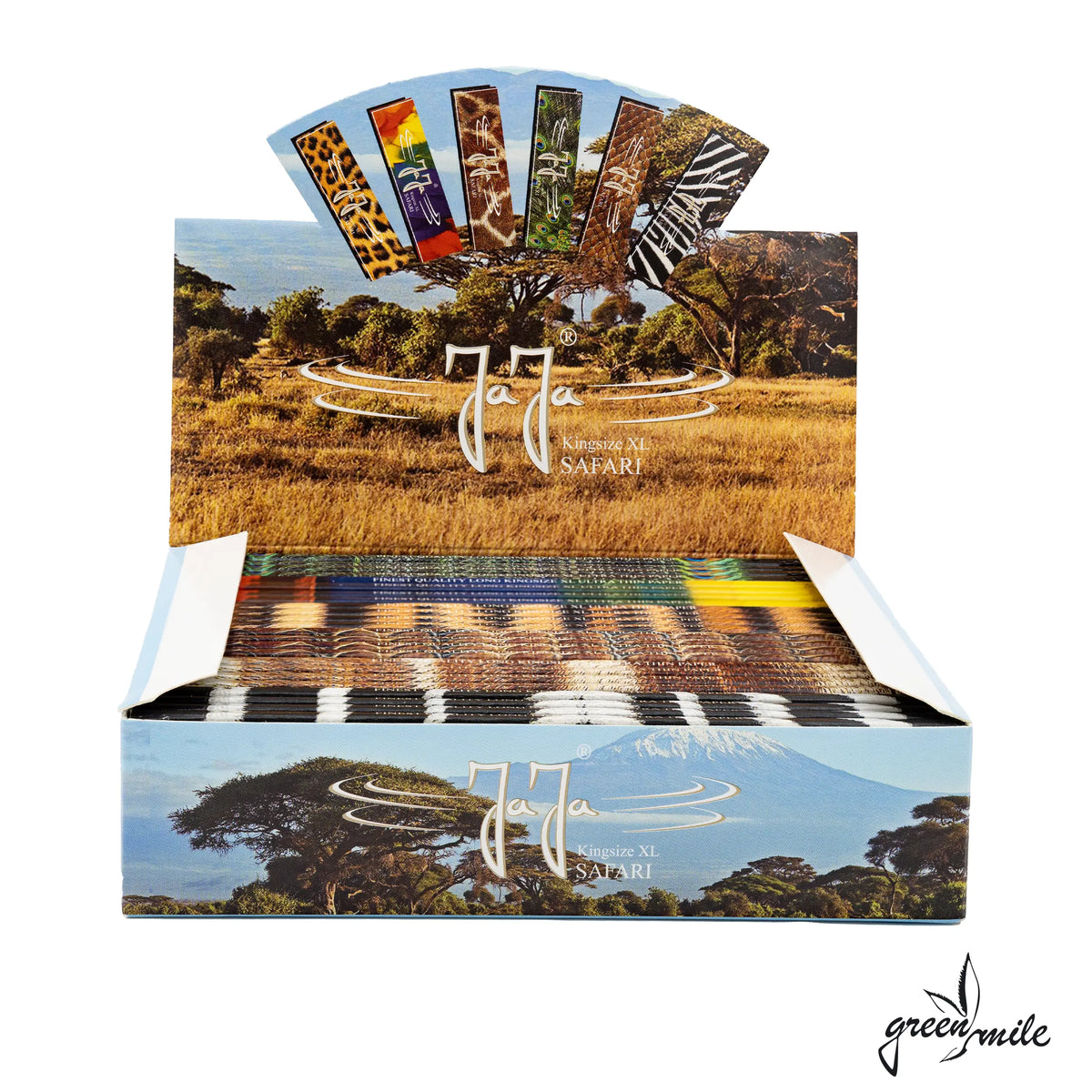 JaJa, Safari, King Size XL, Rolling Papers, VE, 24Stück, Offen