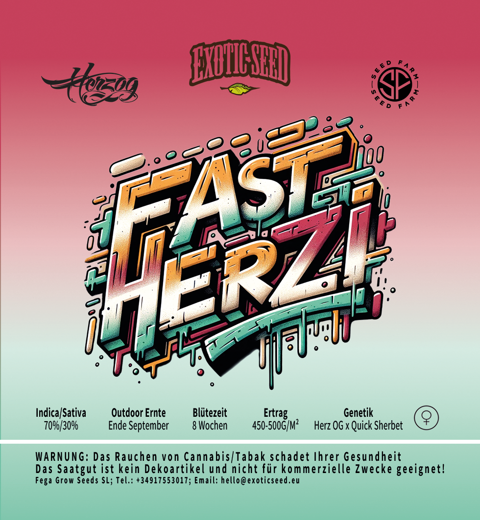 Exotic Seed - FAST HERZI - Feminized