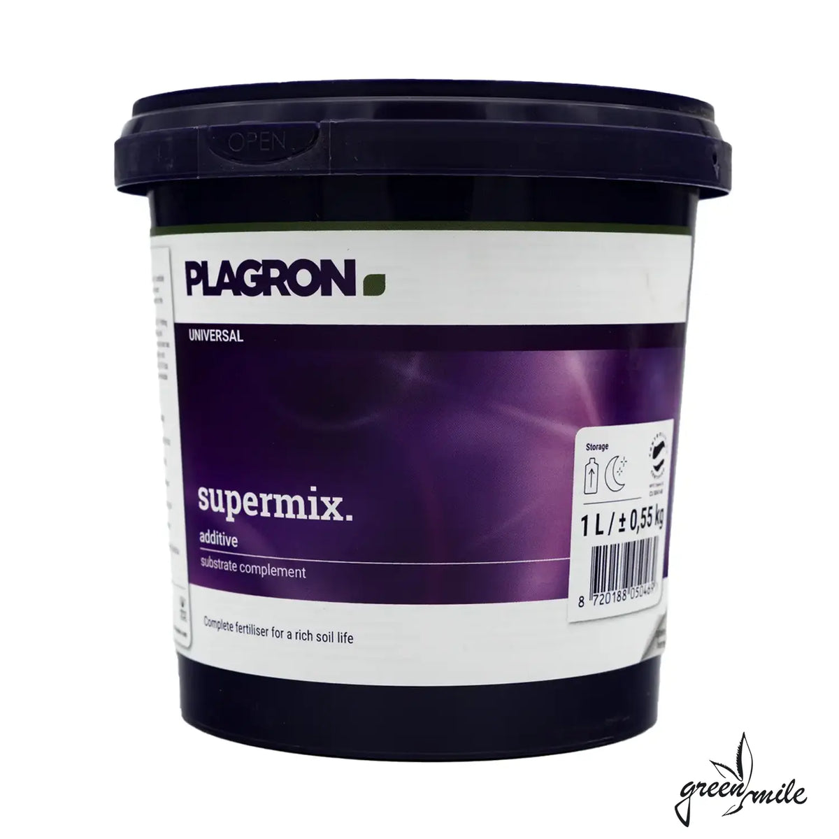 Plagron Supermix, biologischer Volldünger, Verpackung