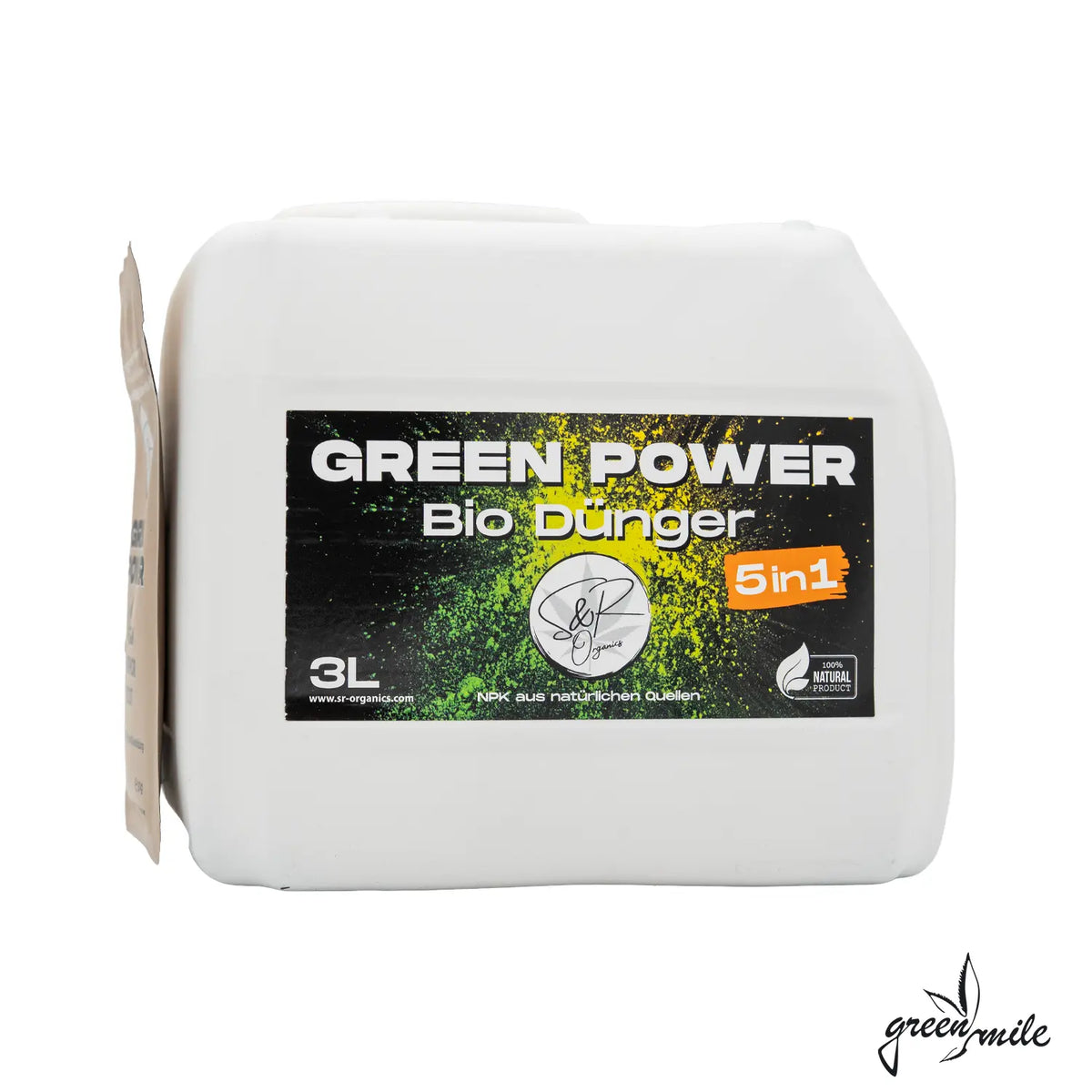 S&amp;R Organics, Green Power, 5in1, 3Liter, Vorderansicht