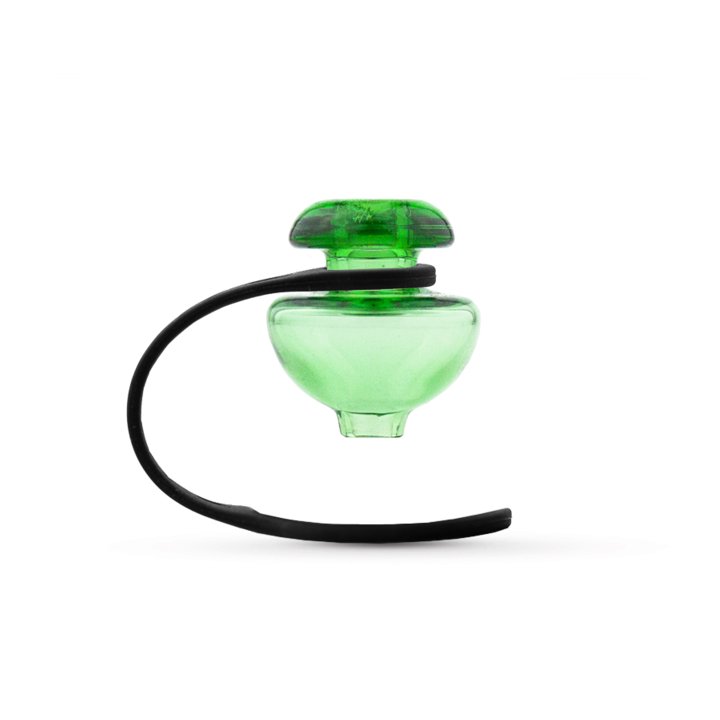 carb_cap_tether_gummiband_travel_dabbing_green
